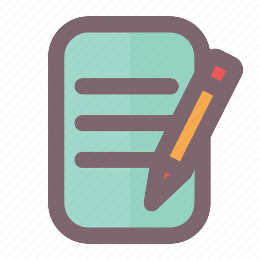 Note, paper, document, file, format icon - Download on Iconfinder