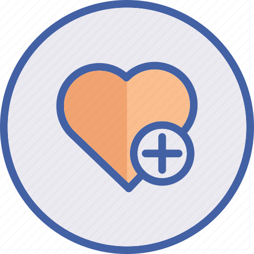Heart, love, plus icon, add, favorite icon - Download on Iconfinder