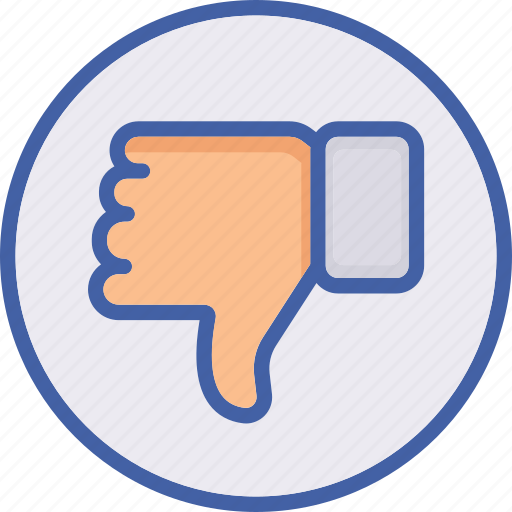 Disapprove, dislike, unlike, down, thumb icon - Download on Iconfinder