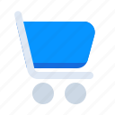 basic, ui, essential, interface, app, cart, trolley