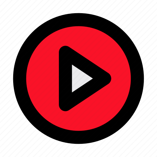 Play, button, video, player, movie, music icon - Download on Iconfinder