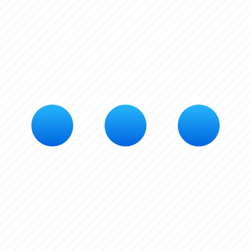 Menu, dot, three dots, user interface, ui, social media icon - Download on Iconfinder