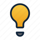 bulb, brightness, brightness and contrast, bulb icon, user interface, ui