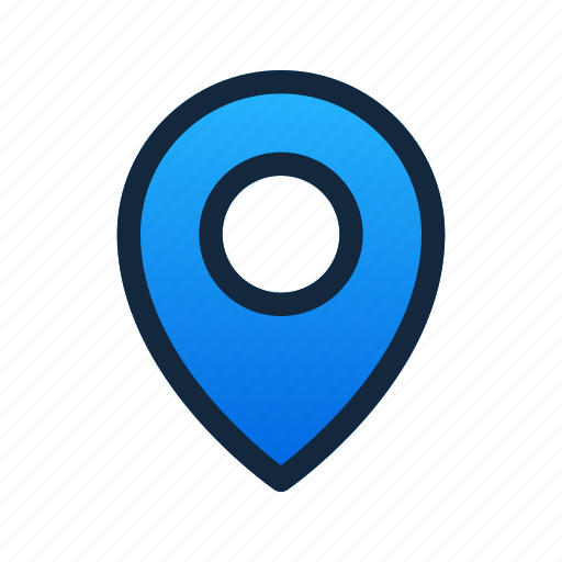 Location pin, location, pin, user interface, ui, social media icon - Download on Iconfinder