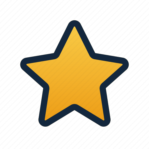 Star, favorite, rate, user interface, ui, social media, facebook icon - Download on Iconfinder