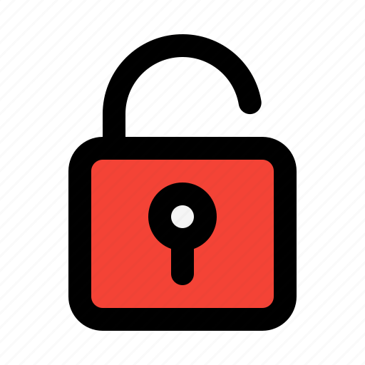 Unlock, security, protection, lock, password, safety, key icon - Download on Iconfinder