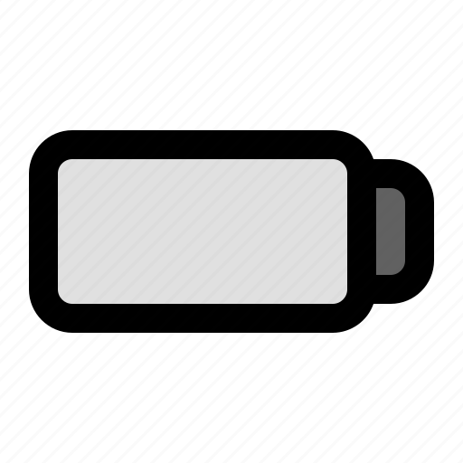 Low, battery, power, energy, electricity, electric, empty icon - Download on Iconfinder