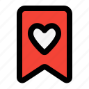 bookmark, badge, favorite, save, tag, love, ribbon