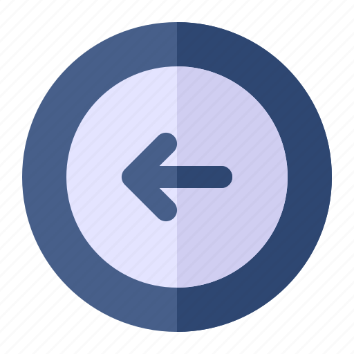 Circle, arrow, left, back icon - Download on Iconfinder