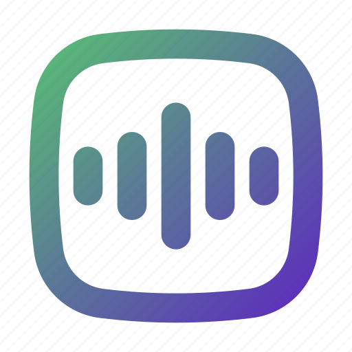 Soundwave, wave, sound, voice, audio icon - Download on Iconfinder