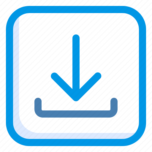 Save, download, down, arrow icon - Download on Iconfinder