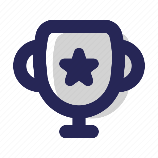 Achievement, star, badge, award, cup, trophy icon - Download on Iconfinder