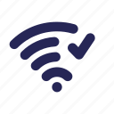 wifi, wireless, connected, network, signal