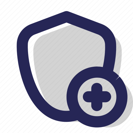 Add protection, create, new, add, protection, shield, guard icon - Download on Iconfinder