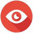 eye, human eye, search, view icon icon 