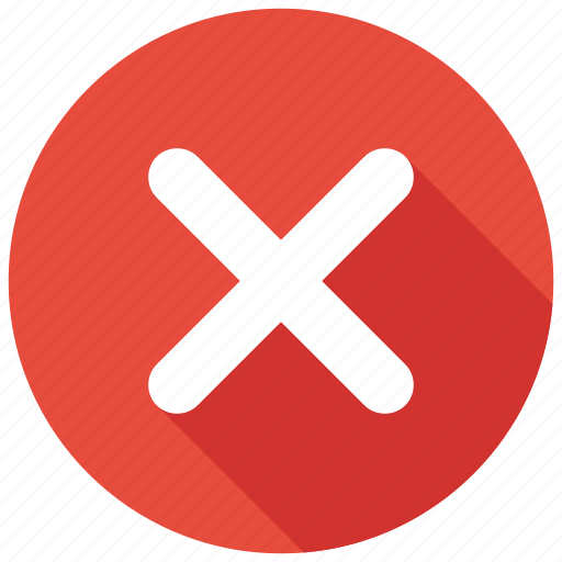 Cancel, close, cross, delete, no, remove, stop icon icon - Download on Iconfinder
