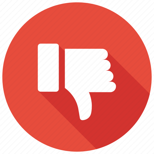 Dislike, downvote, thumb down icon icon - Download on Iconfinder
