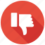 dislike, downvote, thumb down icon 
