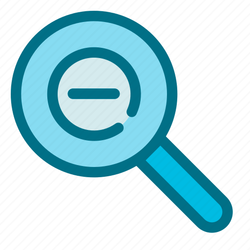 Zoom, out, view, exit, search, glass icon - Download on Iconfinder