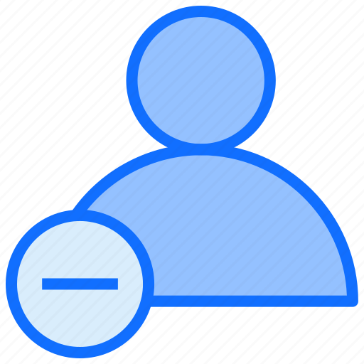 User, account, minus, remove, people, avatar, profile icon - Download on Iconfinder