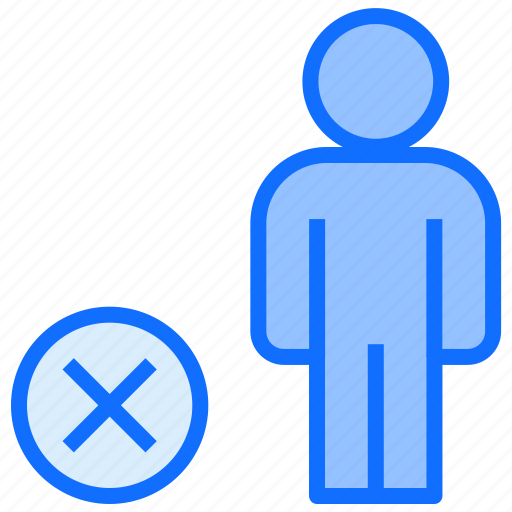User, people, reject, delete, cancel icon - Download on Iconfinder
