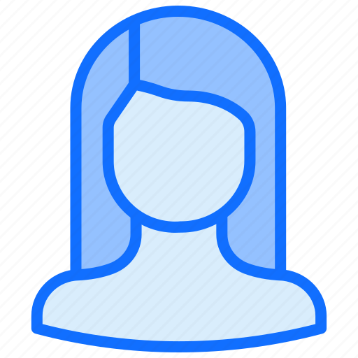 User, account, people, teacher, profile, woman, girl icon - Download on Iconfinder