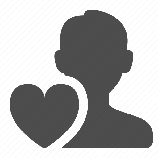 Heart, love, users, favorite, user, male, man icon - Download on Iconfinder