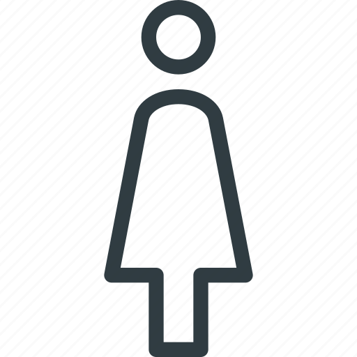 Female, peson, user icon - Download on Iconfinder