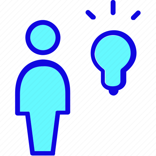Avatar, human, lamp light, people, person, profile, user icon - Download on Iconfinder