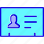 account, human, id card, people, person, profile, user 
