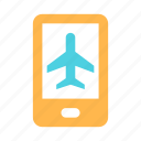 airplane, app, flight, fly, mobile, mode, smartphone