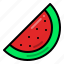 watermelon, fruit, healthy, food 