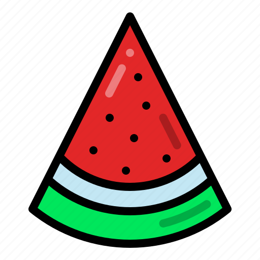 Watermelon, slice, fruit, tropical icon - Download on Iconfinder