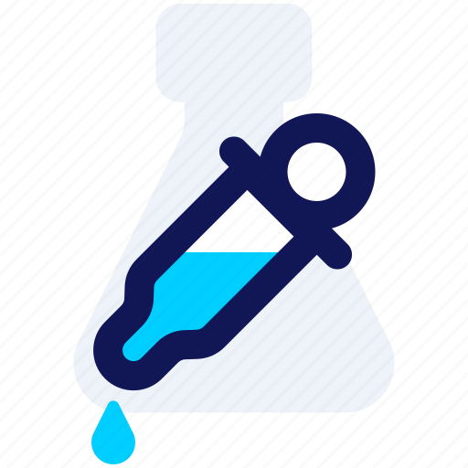 Pipette, dropper, picker, medical, flask, lab icon - Download on Iconfinder