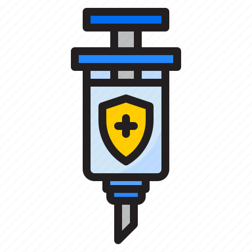 Syringe, vaccine, covid19, coronavirus, protection icon - Download on Iconfinder