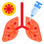 infect, lungs, covid19, syringe, coronavirus 