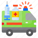 ambulance, vaccine, medical, covid19, coronavirus