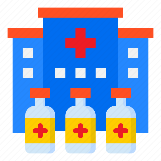Hospital, drug, covid19, vaccine, medicine icon - Download on Iconfinder