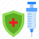 protect, syringe, coronavirus, covid19, vaccine