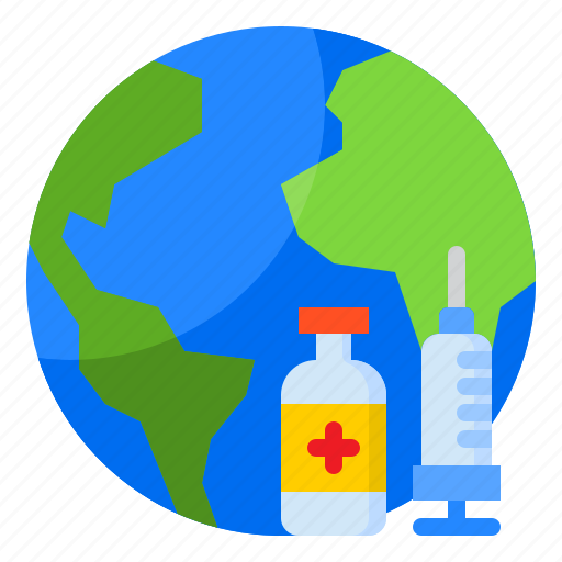 World, covid19, global, coronavirus, vaccine icon - Download on Iconfinder
