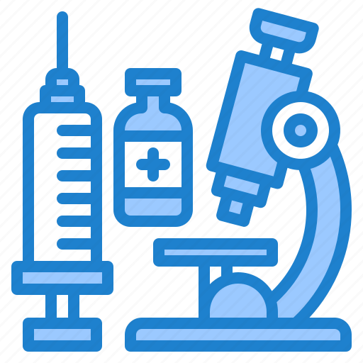 Laboratory, microscope, vaccine, covid19, coronavirus icon - Download on Iconfinder