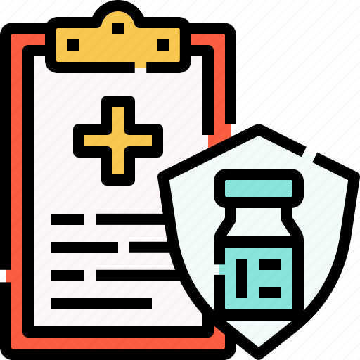 Medical, record, treatment, report, vaccine icon - Download on Iconfinder