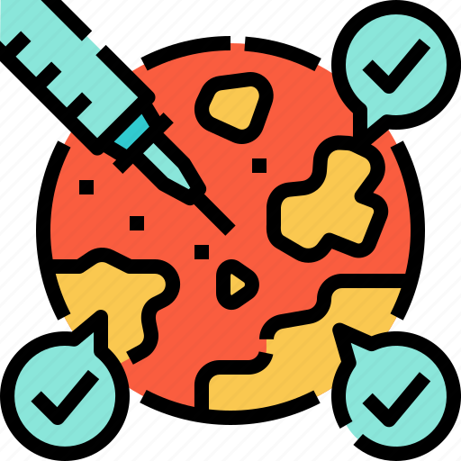 Vaccine, drug, syringe, global icon - Download on Iconfinder