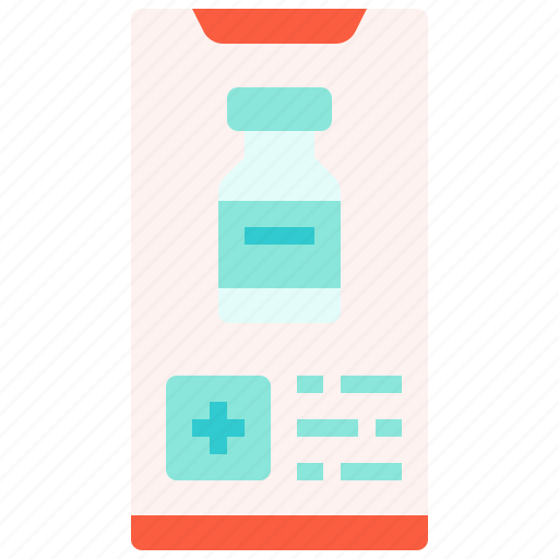 Application, mobile, phone, vaccine, record icon - Download on Iconfinder