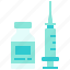 vaccine, drug, syringe, inject 