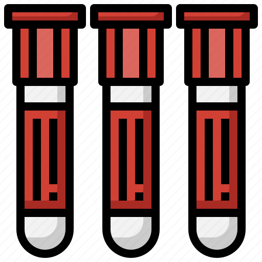 Blood, sample, test, tube, laboratory, medical icon - Download on Iconfinder