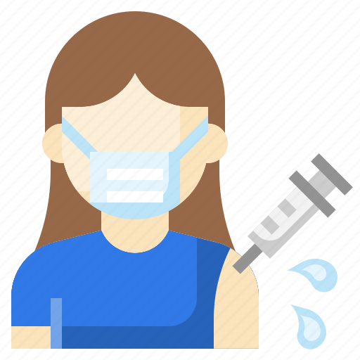 Vaccination, woman, healthcare, medical, vaccine icon - Download on Iconfinder