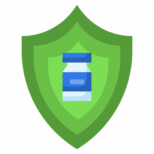 Protection, security, vaccine, shield, vaccination icon - Download on Iconfinder
