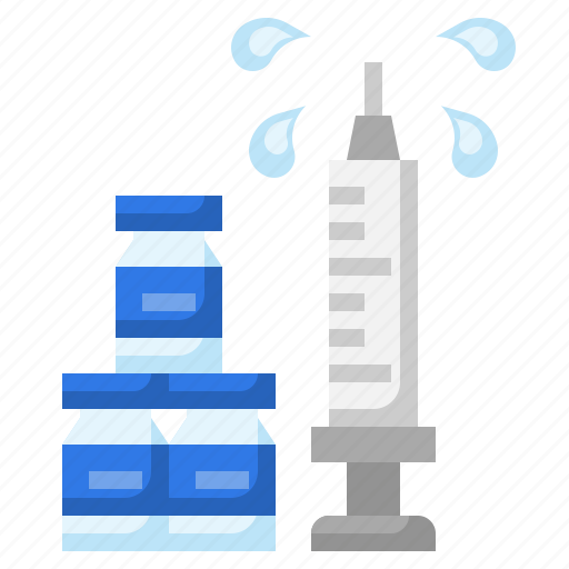 Vaccine, medicine, syringe, inject, virus icon - Download on Iconfinder