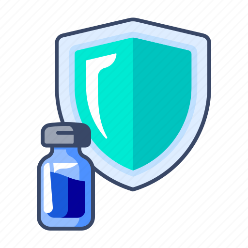 Vaccine, shield, protection icon - Download on Iconfinder